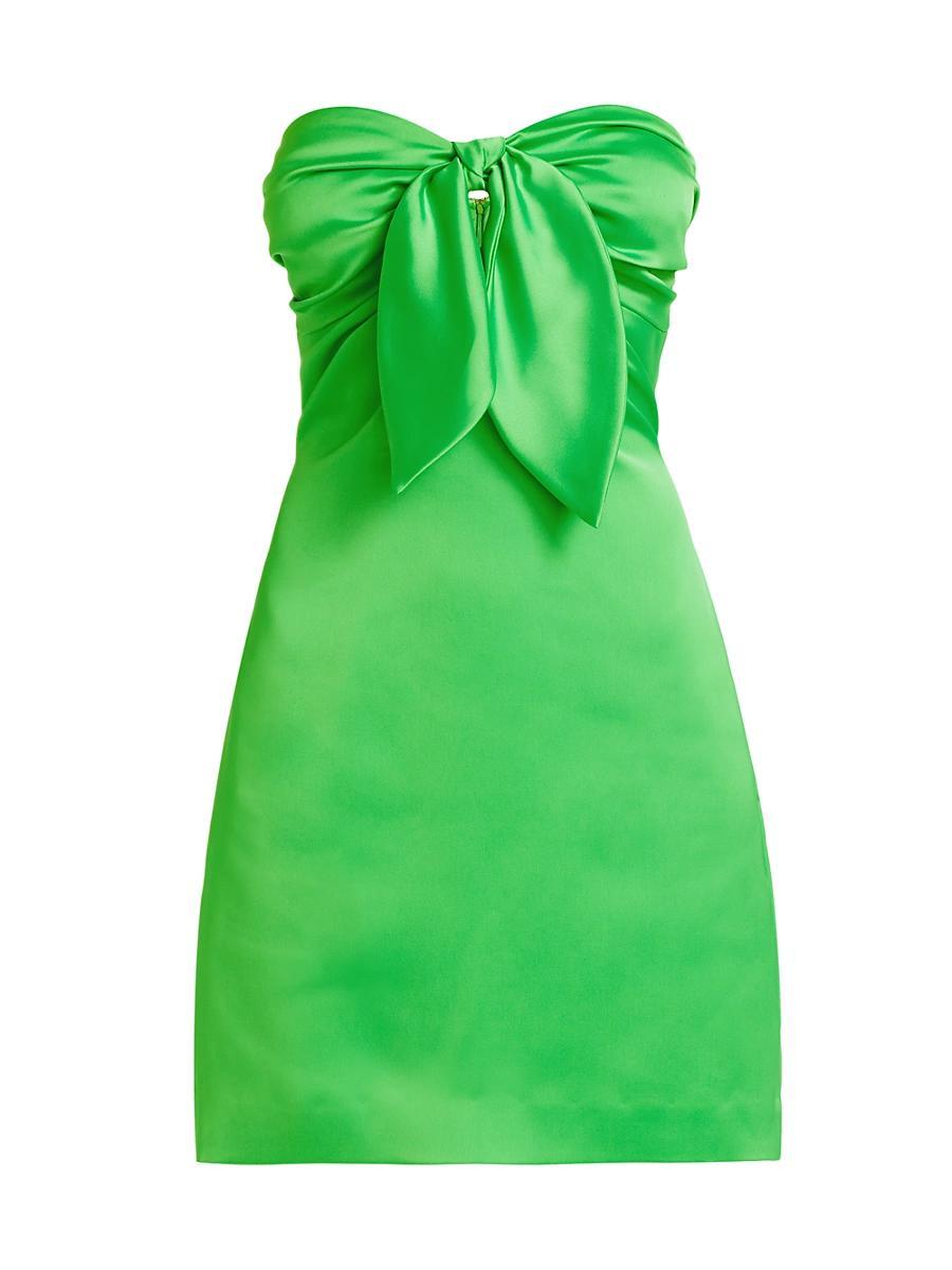 Womens Orion Bow Minidress Product Image