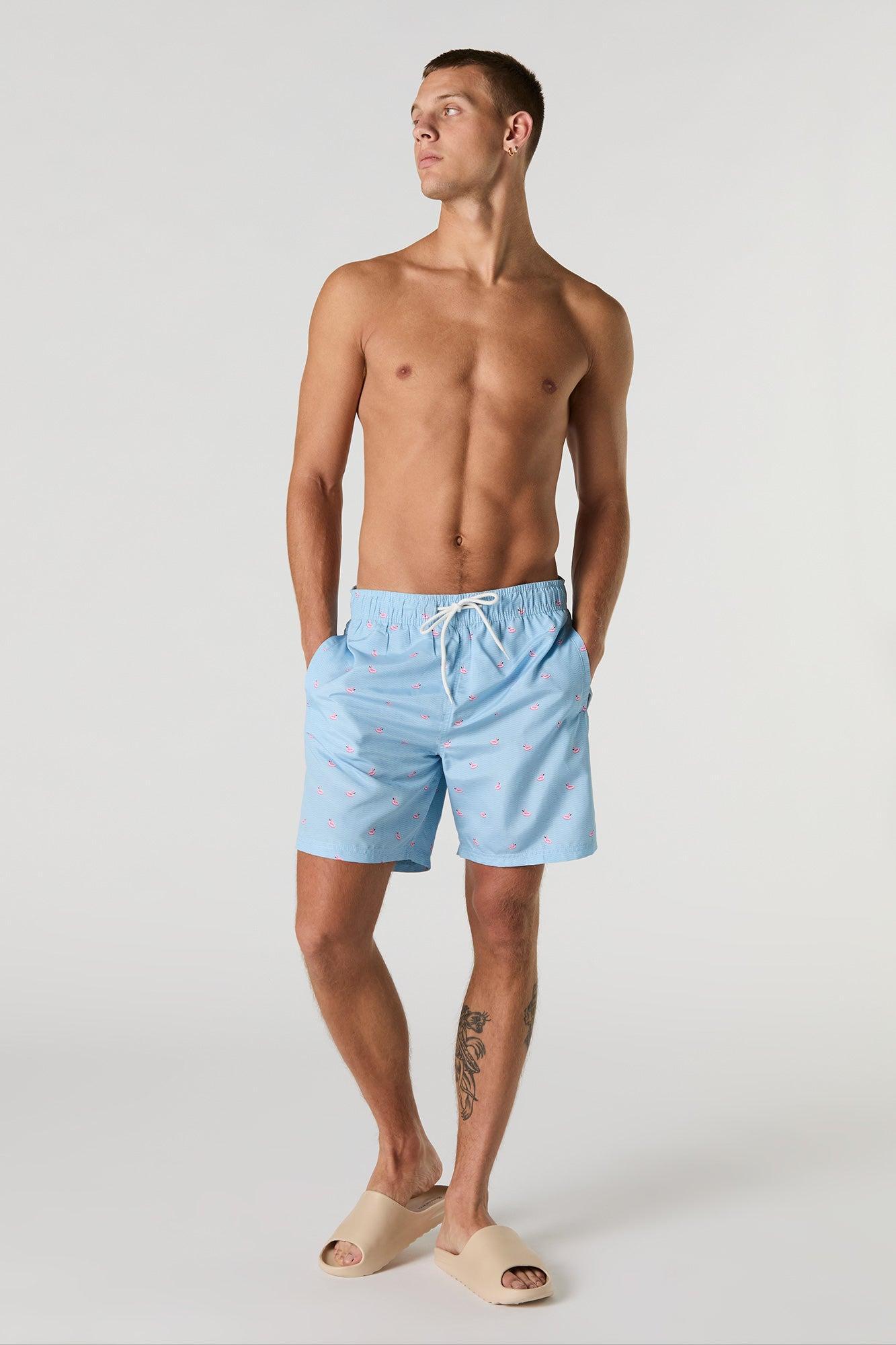 Summer Print Drawstring Short Male Product Image