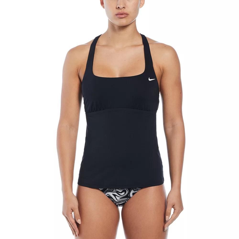 Women's Nike Essential Square Neck Swim Tankini, Size: Medium, University Blue Product Image