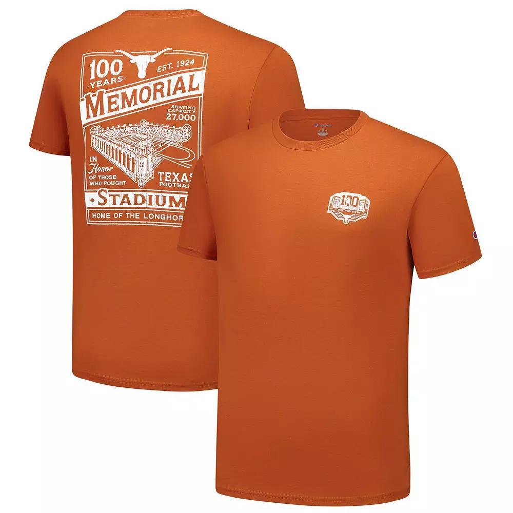 Men's Champion  Texas Orange Texas Longhorns 100 Years of DKR T-Shirt, Size: XL, Team Product Image
