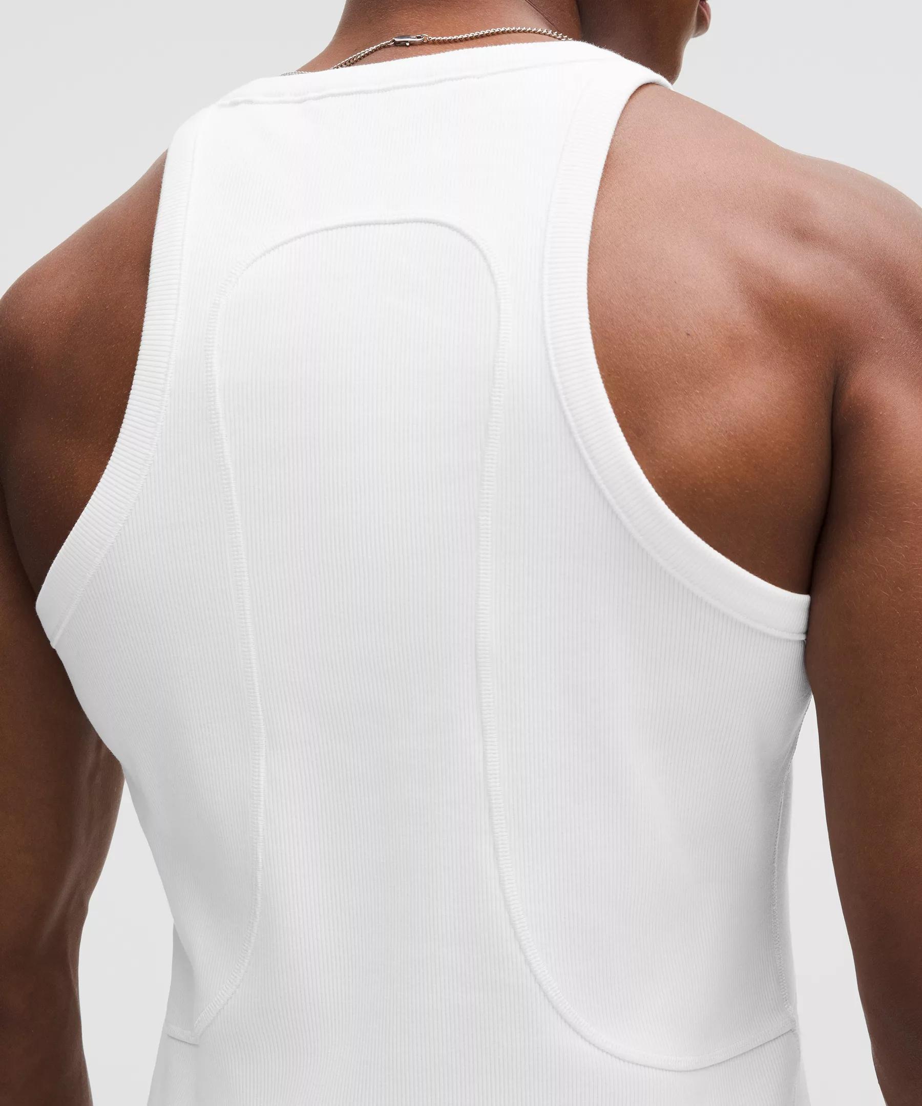 Ribbed Cotton Tight-Fit Tank Top *SLNSH Collection Product Image