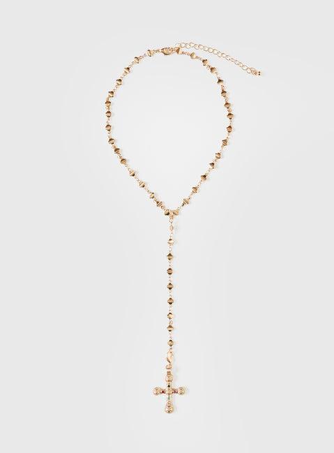 Sweet Talk Necklace Gold Product Image