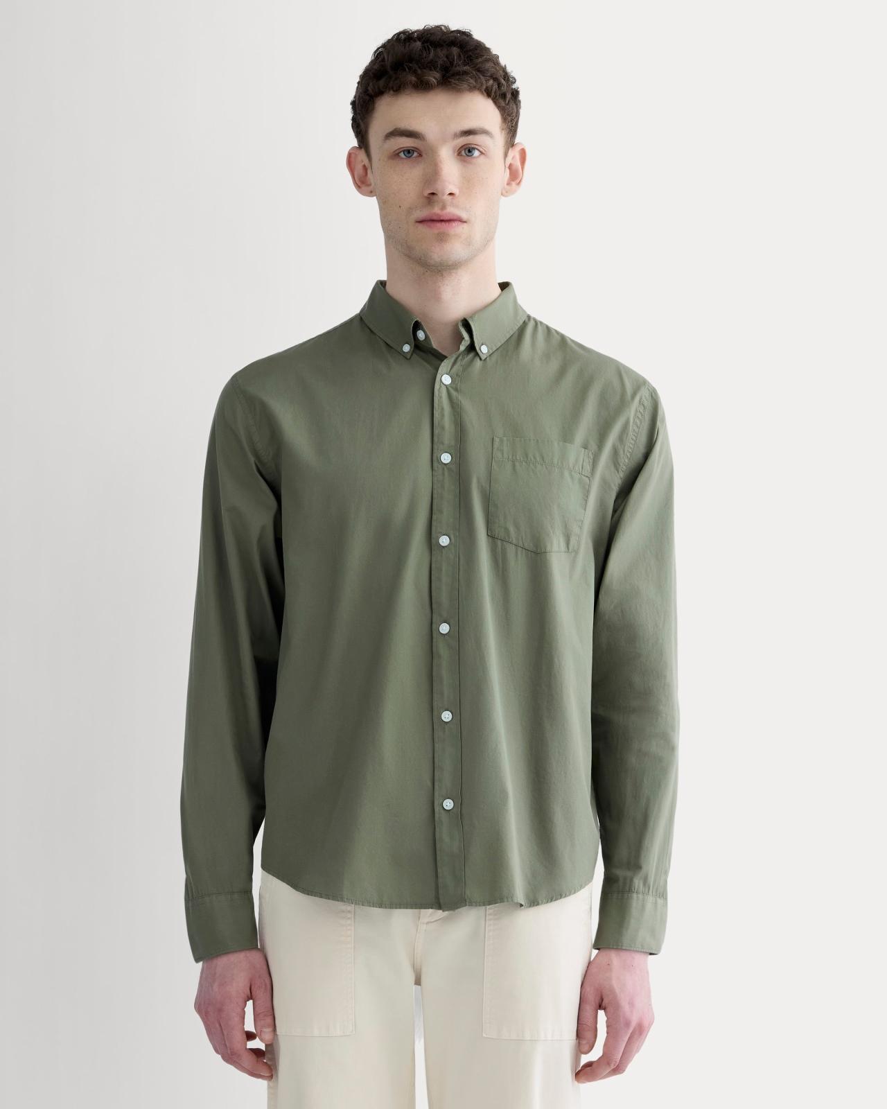 The Washed Poplin Shirt Product Image