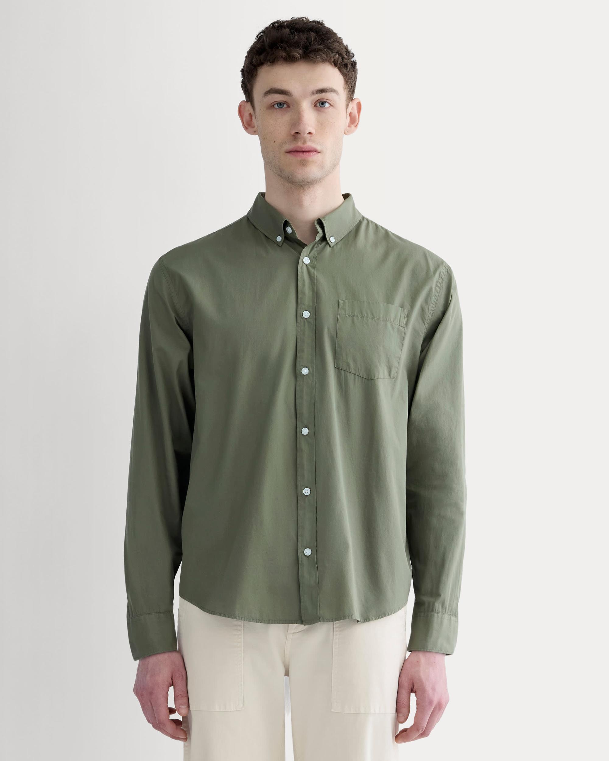 The Washed Poplin Shirt Product Image