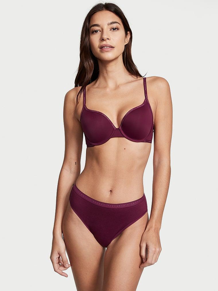 Stretch Cotton High-Leg Brief Panty Product Image