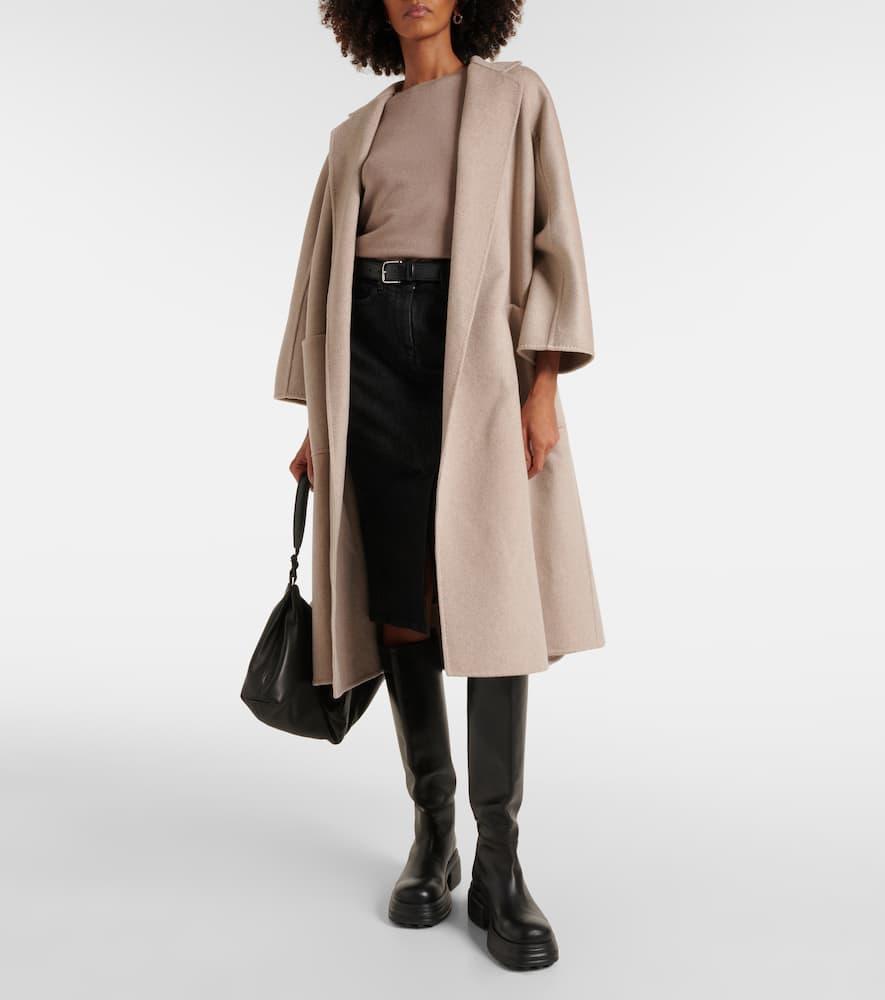 MAX MARA Wool And Cashmere Sweater In Beige Product Image