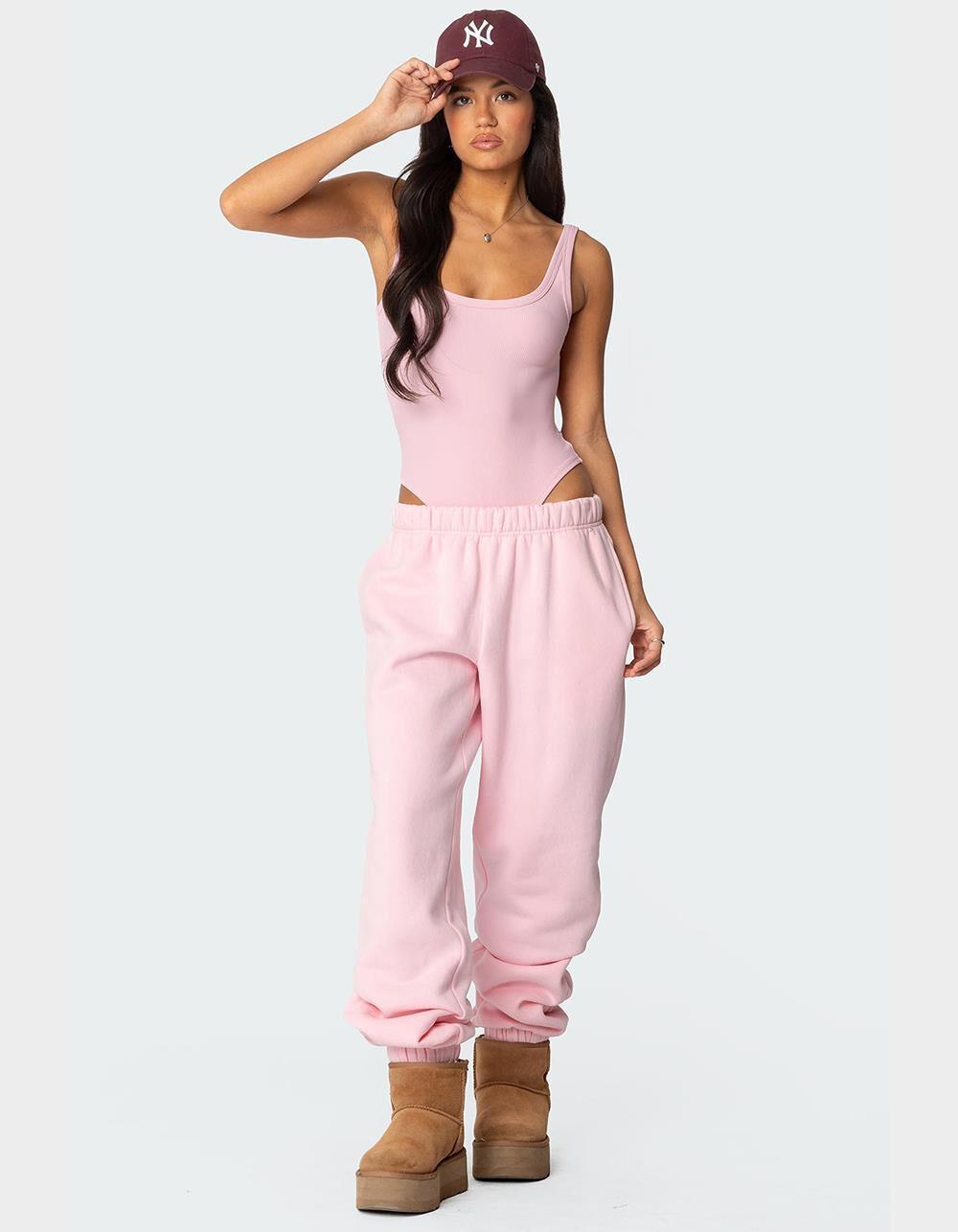 EDIKTED Lakely Ribbed Bodysuit Product Image