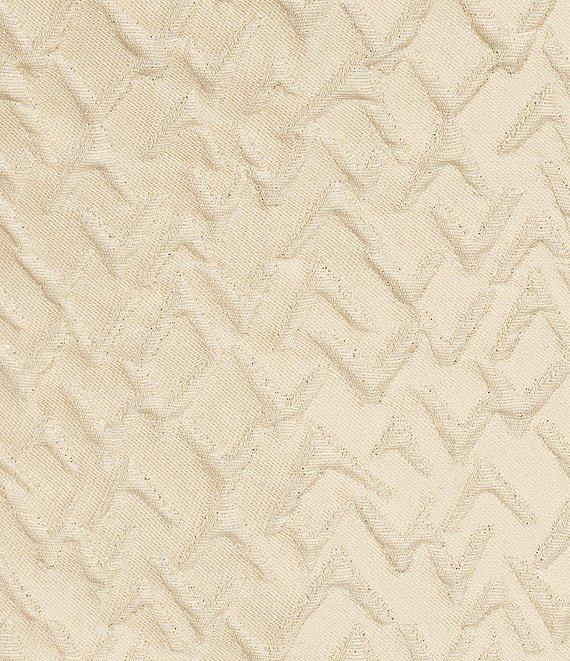 Caroline Rose Shimmering Sands Textured Jacquard Sleeveless Sheath Dress Product Image
