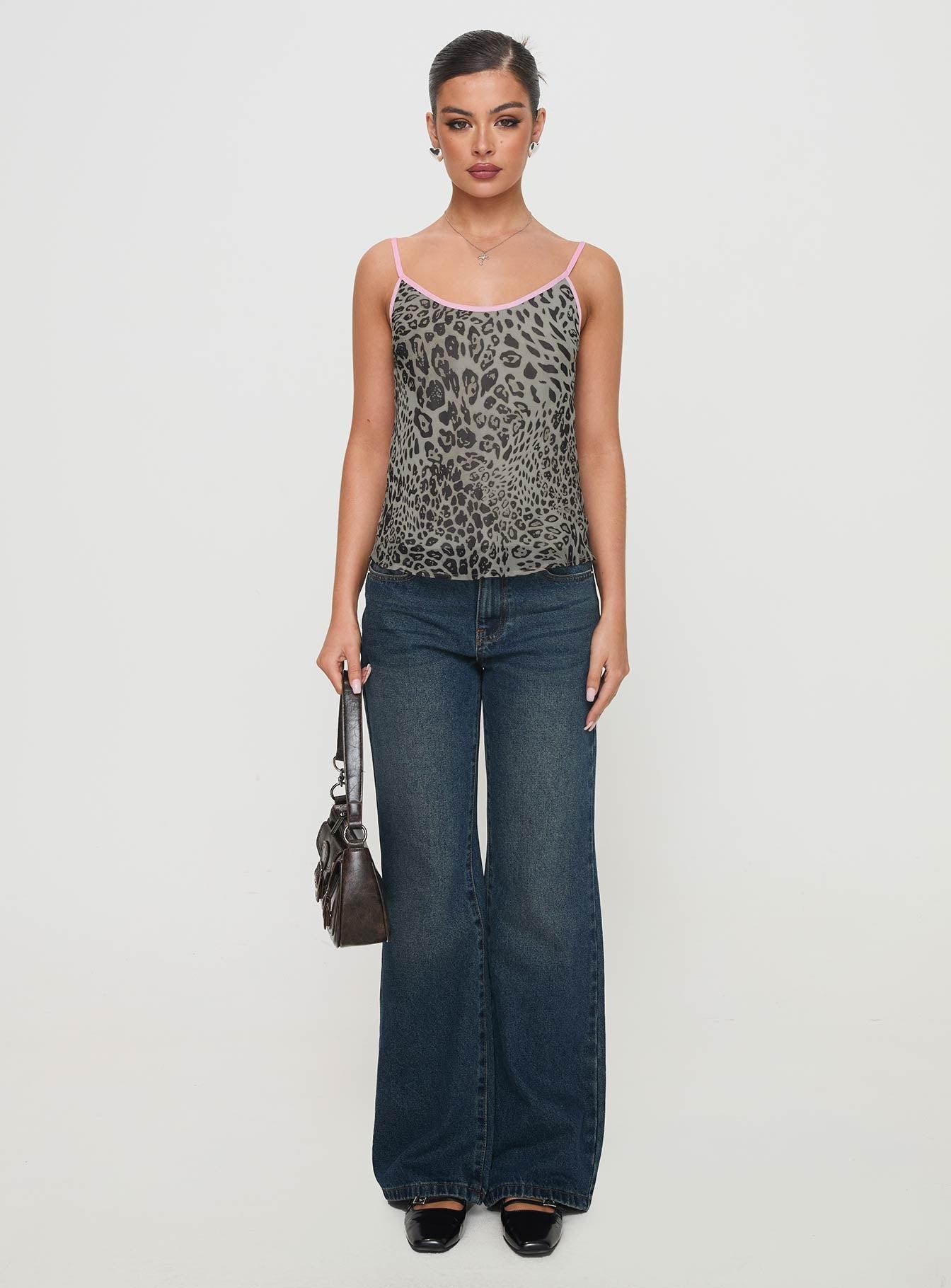 Serenata Top Leopard Product Image