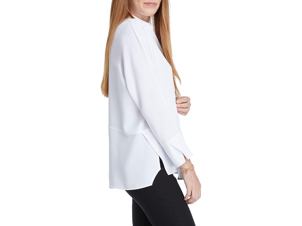 NIC  ZOE Flowing Ease Point Collar Long Sleeve Easy Top Product Image