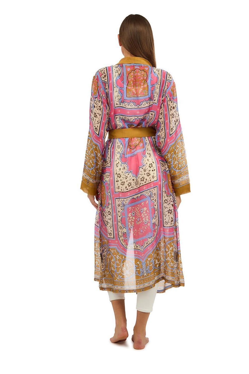 Printed Robe Gown Product Image