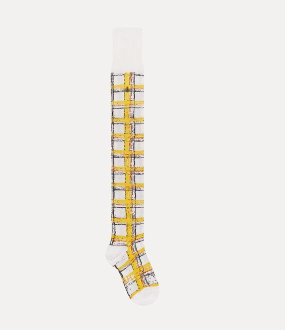Check Over The Knee Sock Product Image