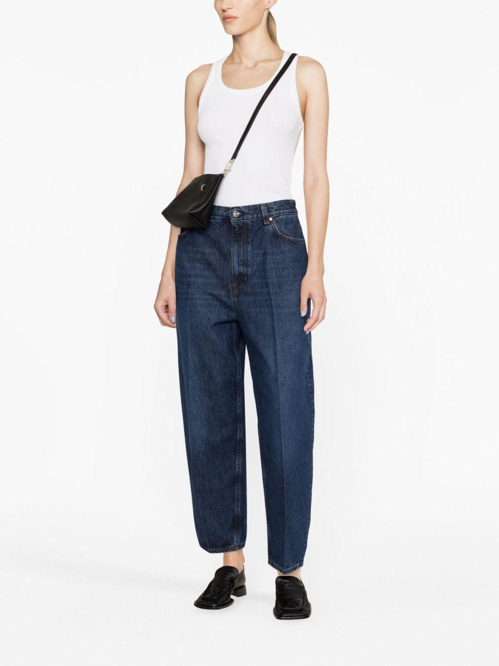 tapered high-waist jeans Product Image