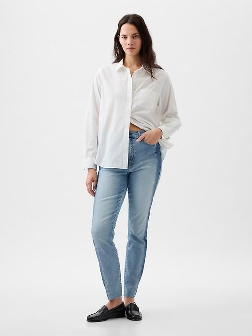 High Rise Vintage Slim Jeans Product Image