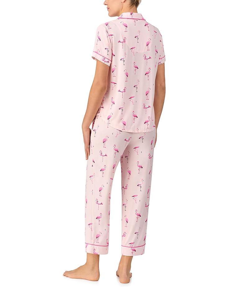 Short Sleeve Cropped PJ Set Product Image