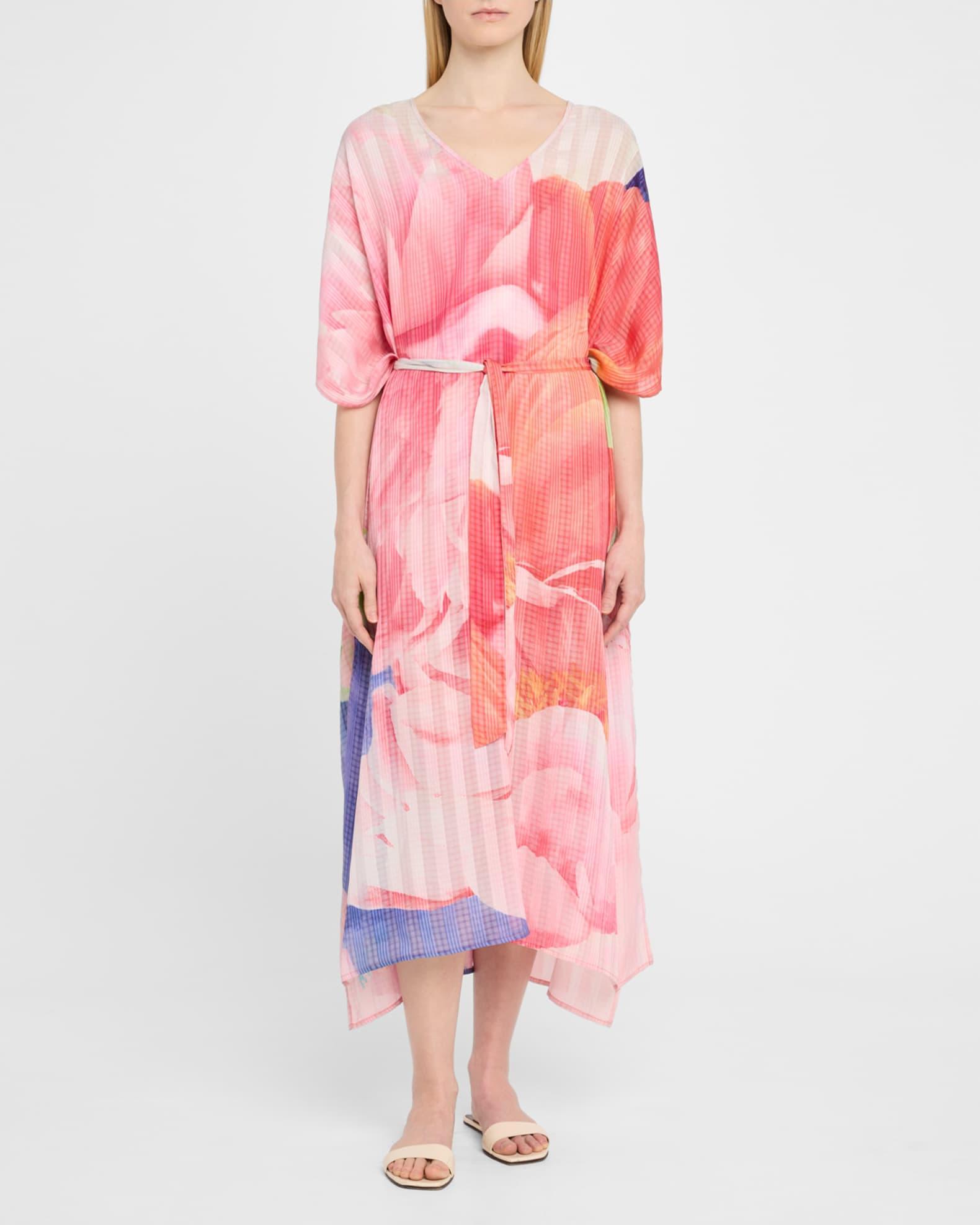 Artist Series Belted Kaftan Dress Product Image