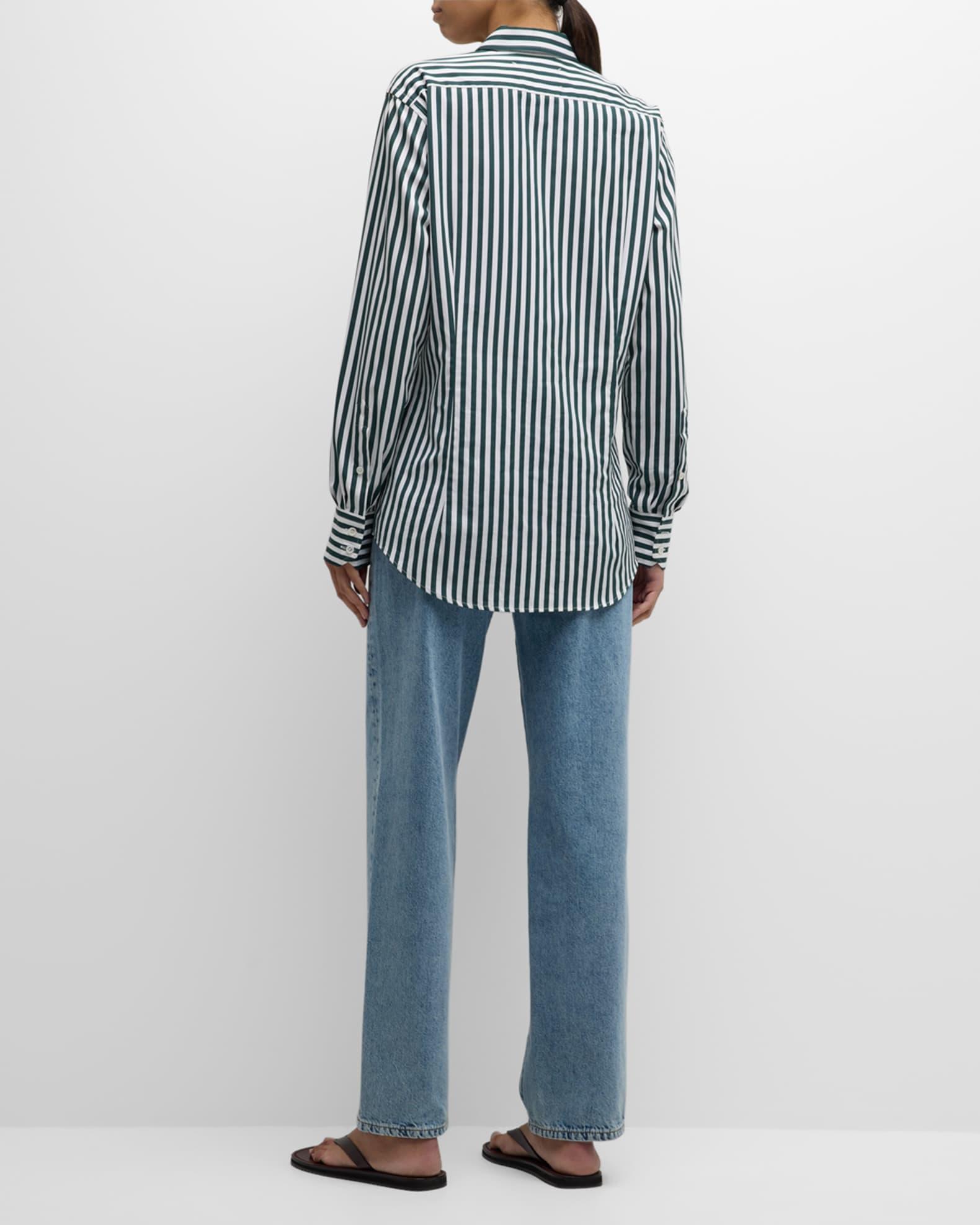 Birkin Mid-Rise Straight-Leg Jeans Product Image