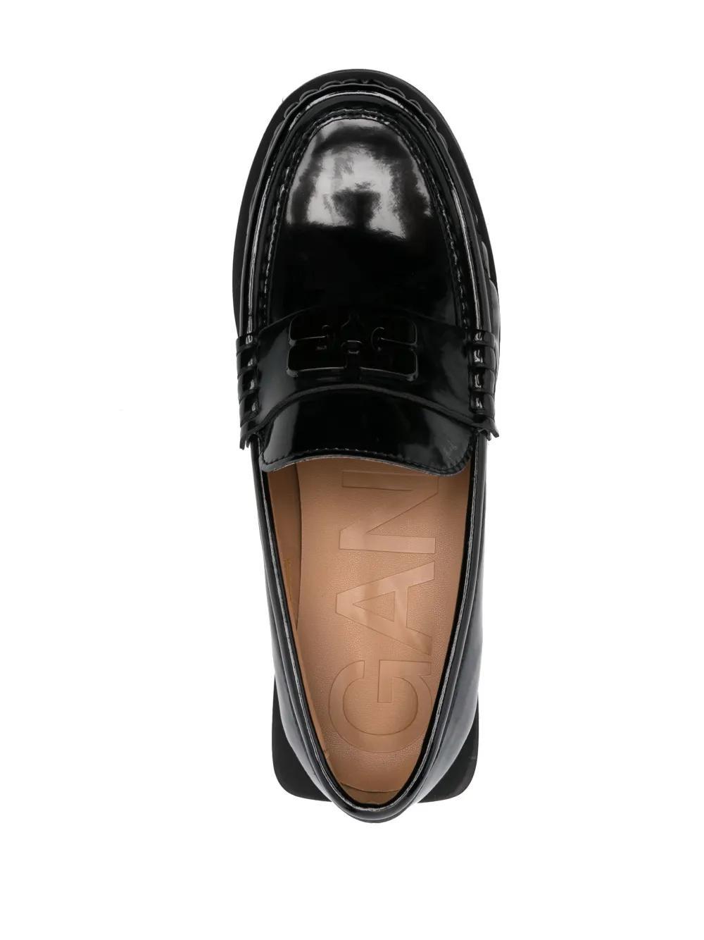 logo-plaque loafers Product Image