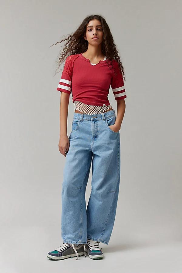 BDG Rih Extreme Barrel Mid-Rise Jean Womens at Urban Outfitters Product Image