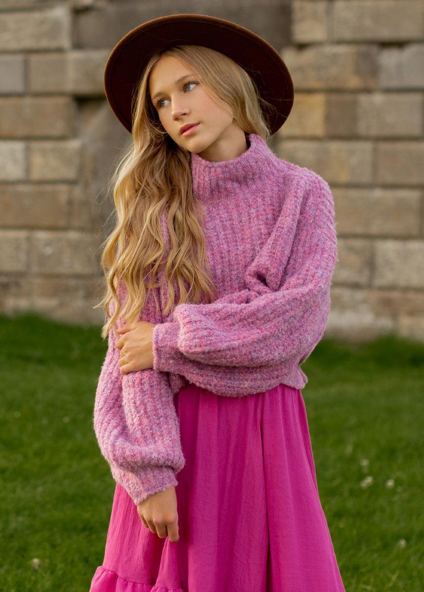 Annabel Skirt in Mulberry Girls Product Image