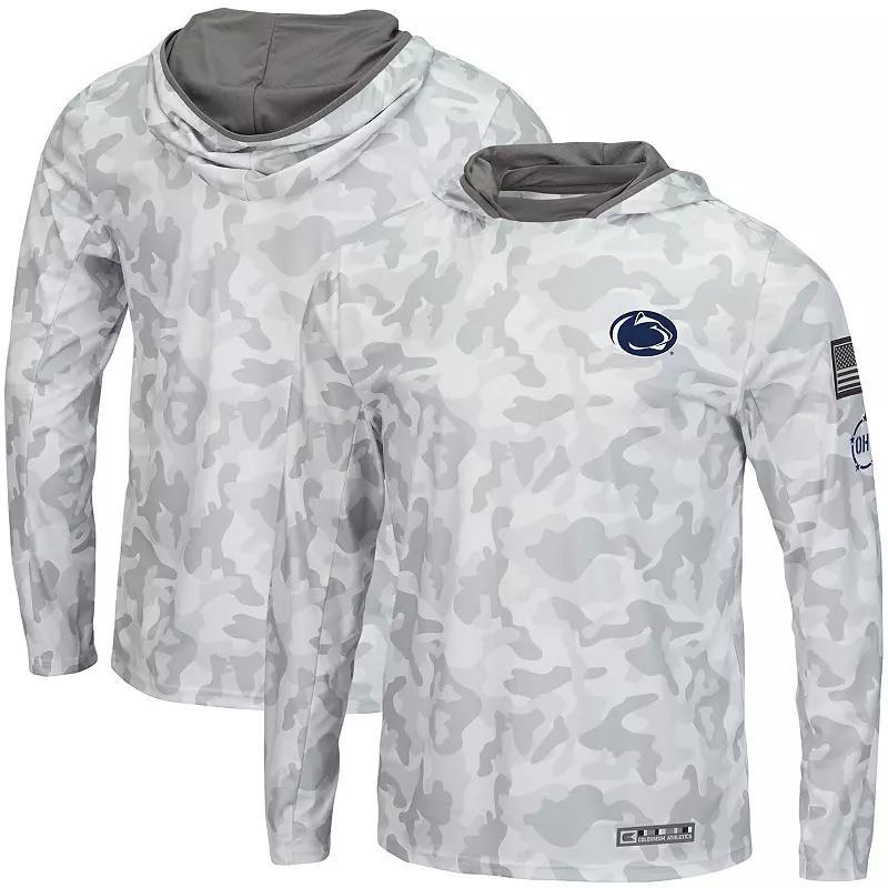 Men's Colosseum Arctic Camo Florida State Seminoles OHT Military Appreciation Long Sleeve Hoodie Top, Size: 3XL, Team Product Image