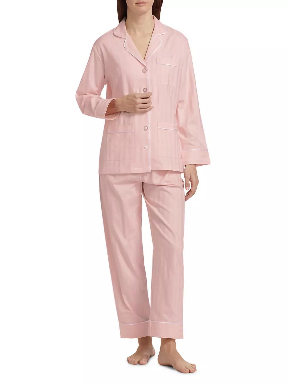 Monogrammed Premium Cotton Collection Pajama Set Product Image