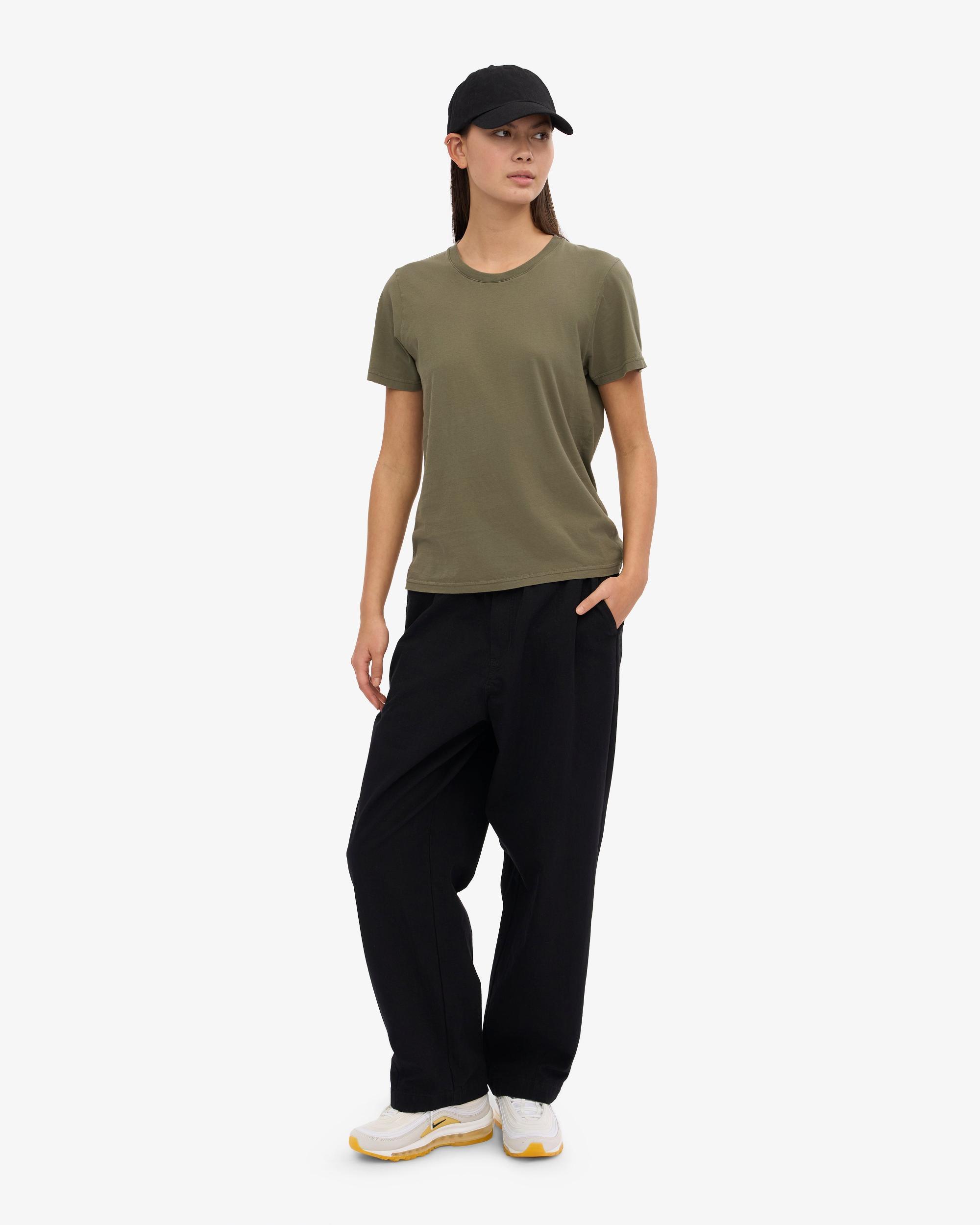 Women Light Organic Tee - Red Tangerine Product Image