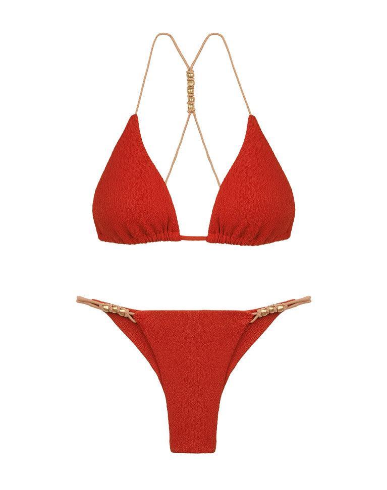Firenze Paige T Back Tri Top - Ruby Product Image