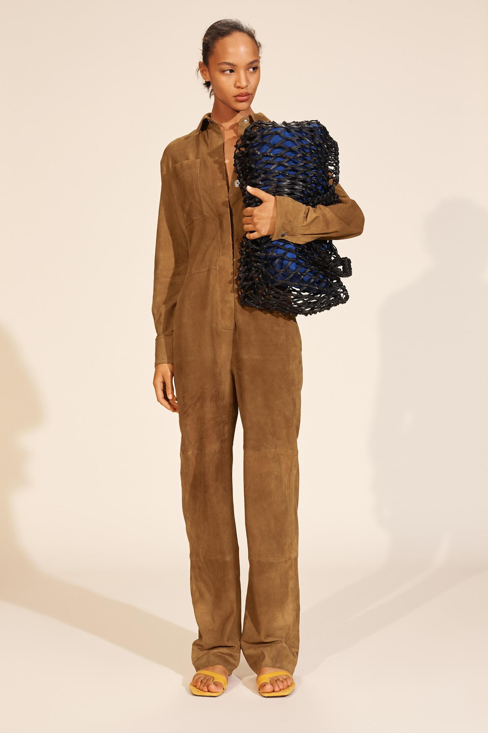 LIMITED EDITION BRAIDED LEATHER MAXI SHOPPER Product Image