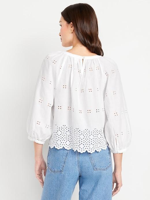 Perforated Cropped Top Product Image