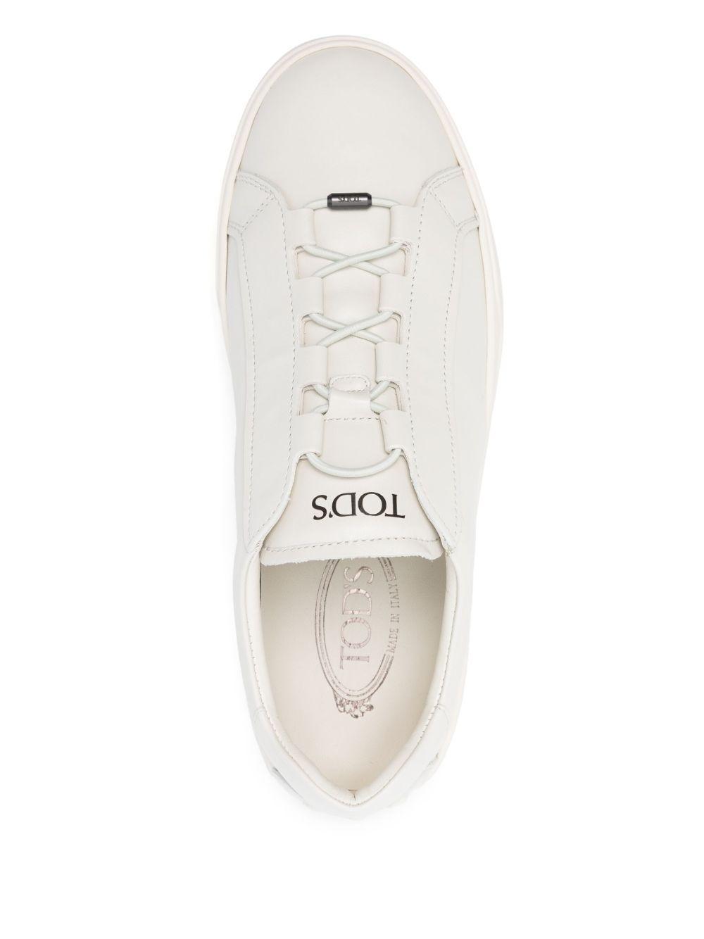 leather sneakers  Product Image