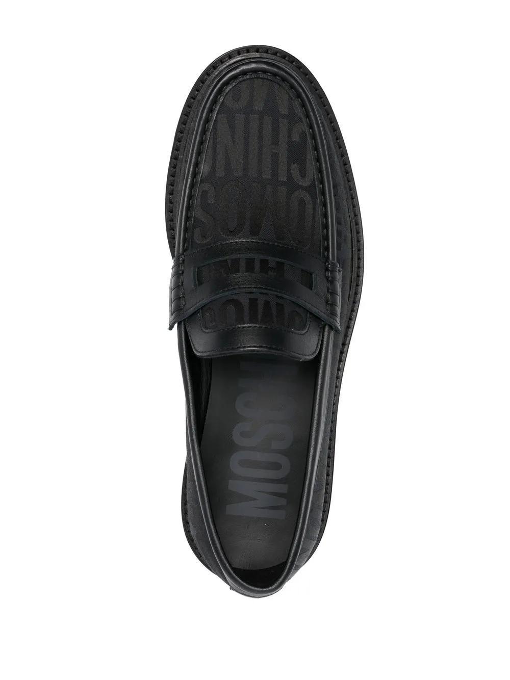 logo-jacquard 30mm loafers Product Image