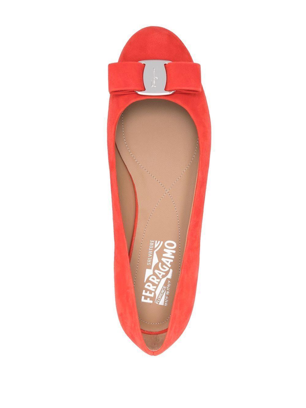 logo-plaque ballerina shoes Product Image