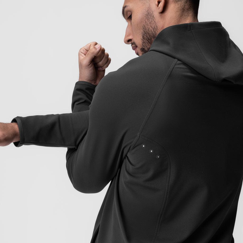 0943. Performance Fleece Zip Hoodie - Space Grey Product Image