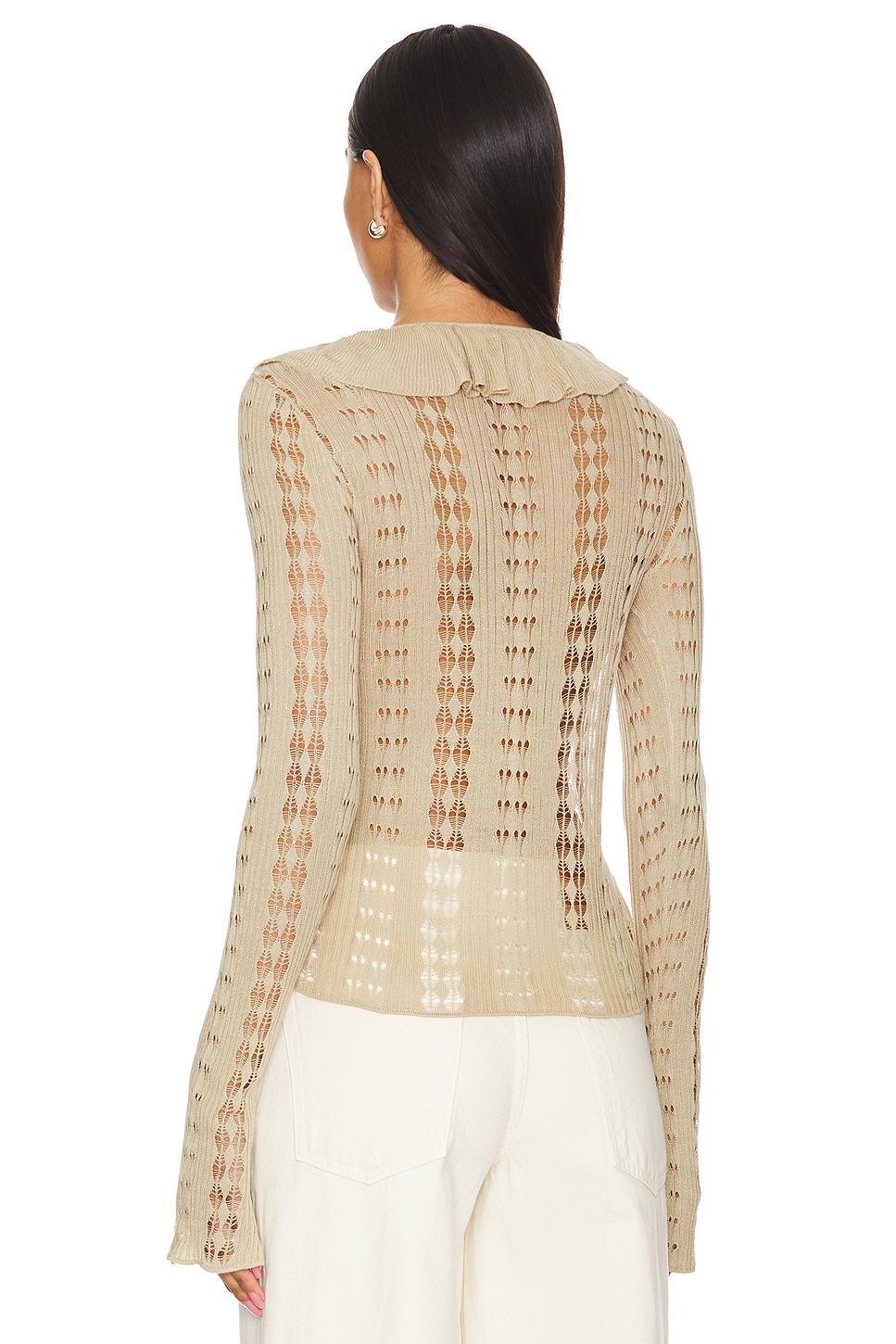 Ruffle Sweater WeWoreWhat Product Image