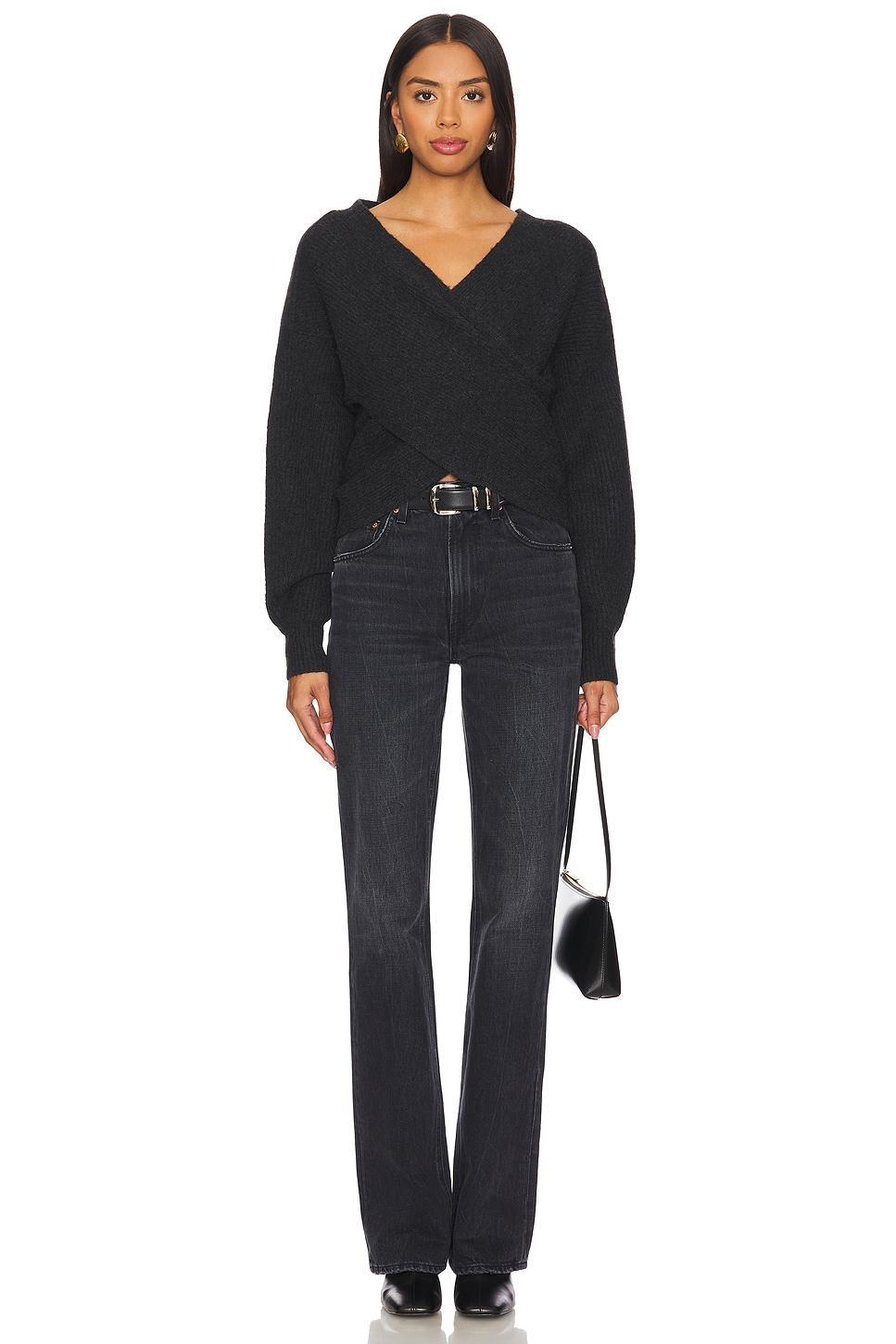 Hughes Wrap Front Sweater Brochu Walker Product Image