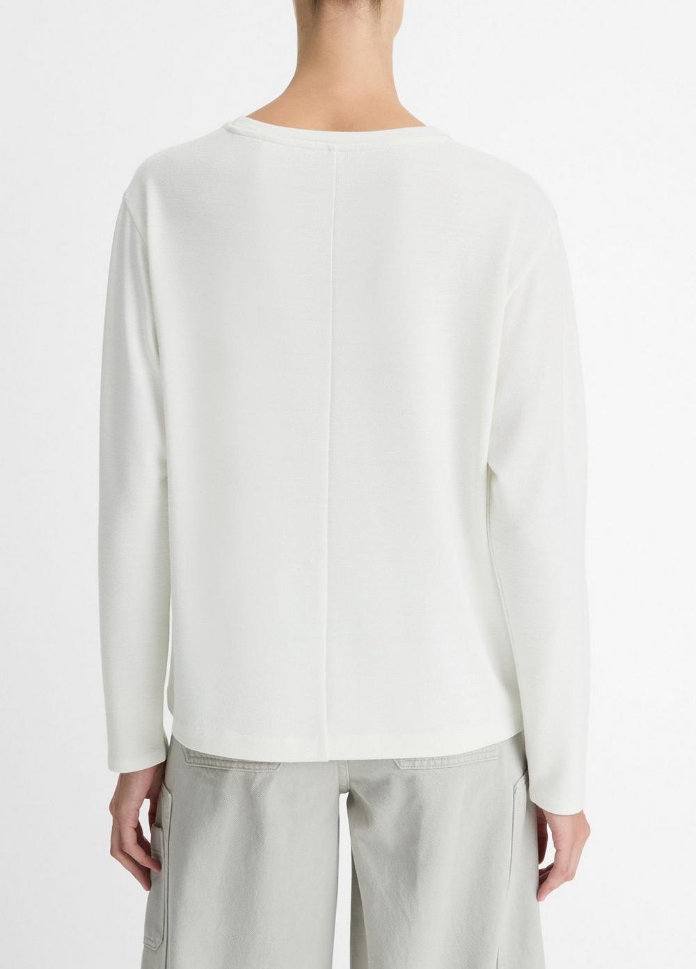 Womens Cashmere Crewneck Sweater Product Image