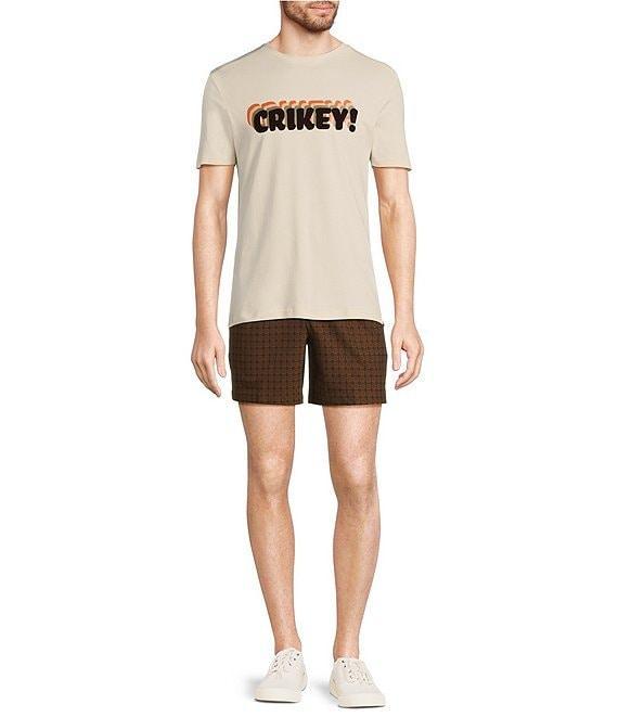 Murano Crocodile World Collection Jacquard Gurkha 6.5#double; Inseam Shorts Product Image