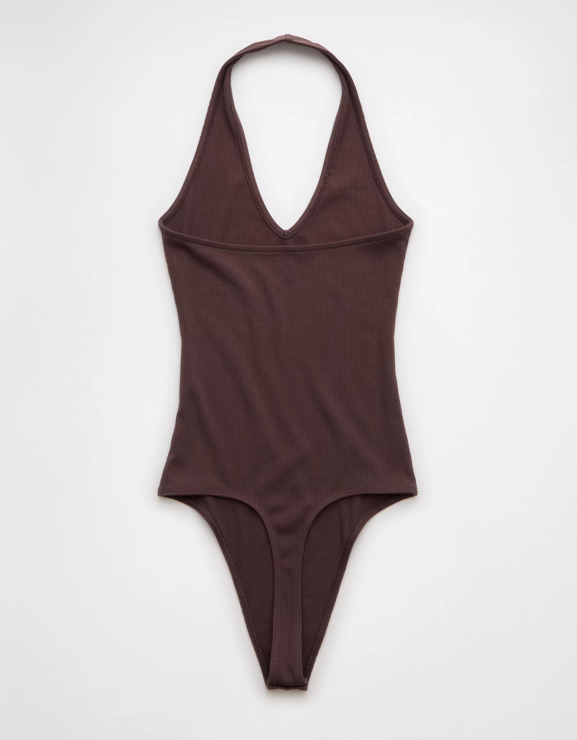 AE Halter V-Neck Bodysuit Product Image