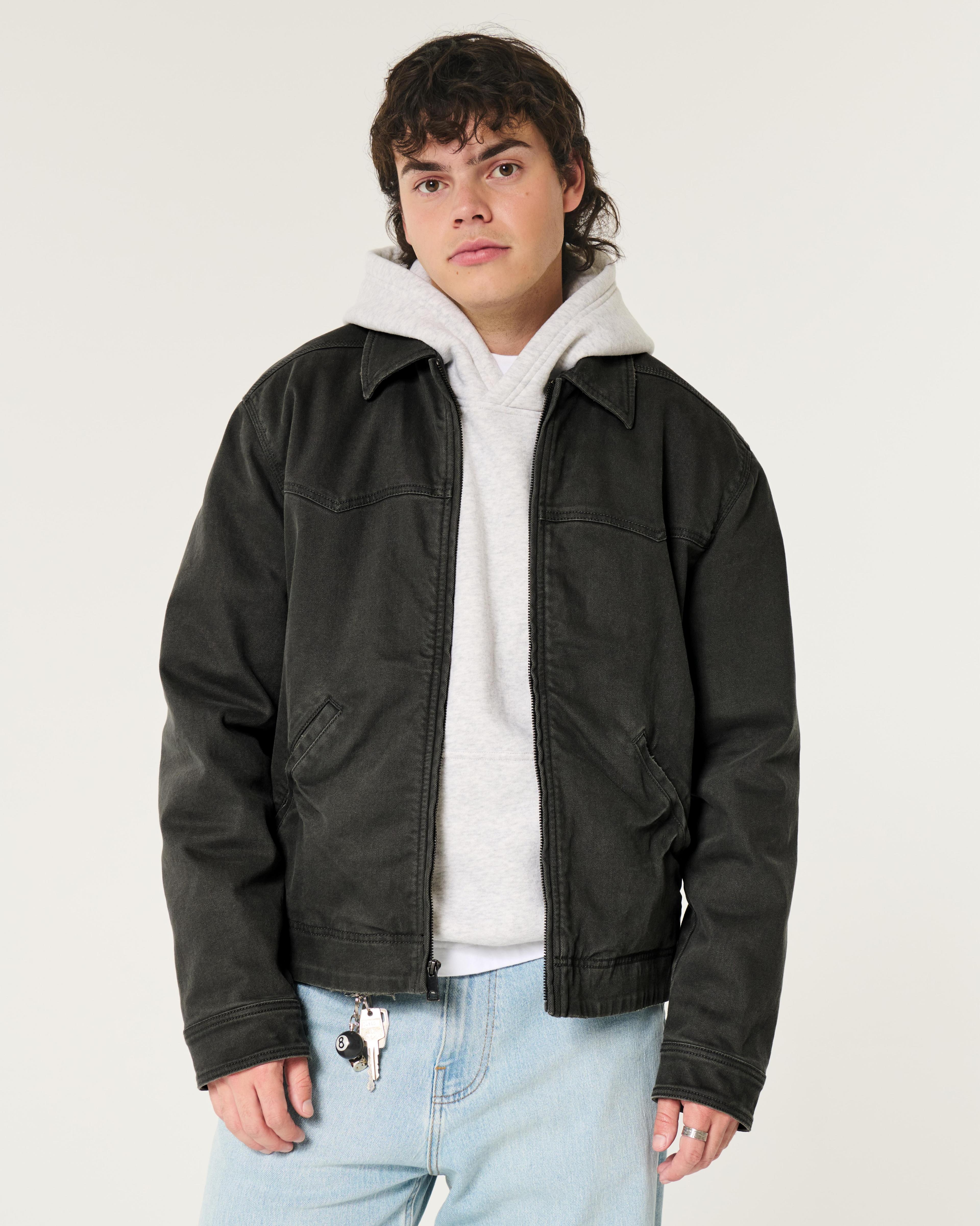 Zip-Up Workwear Jacket Product Image