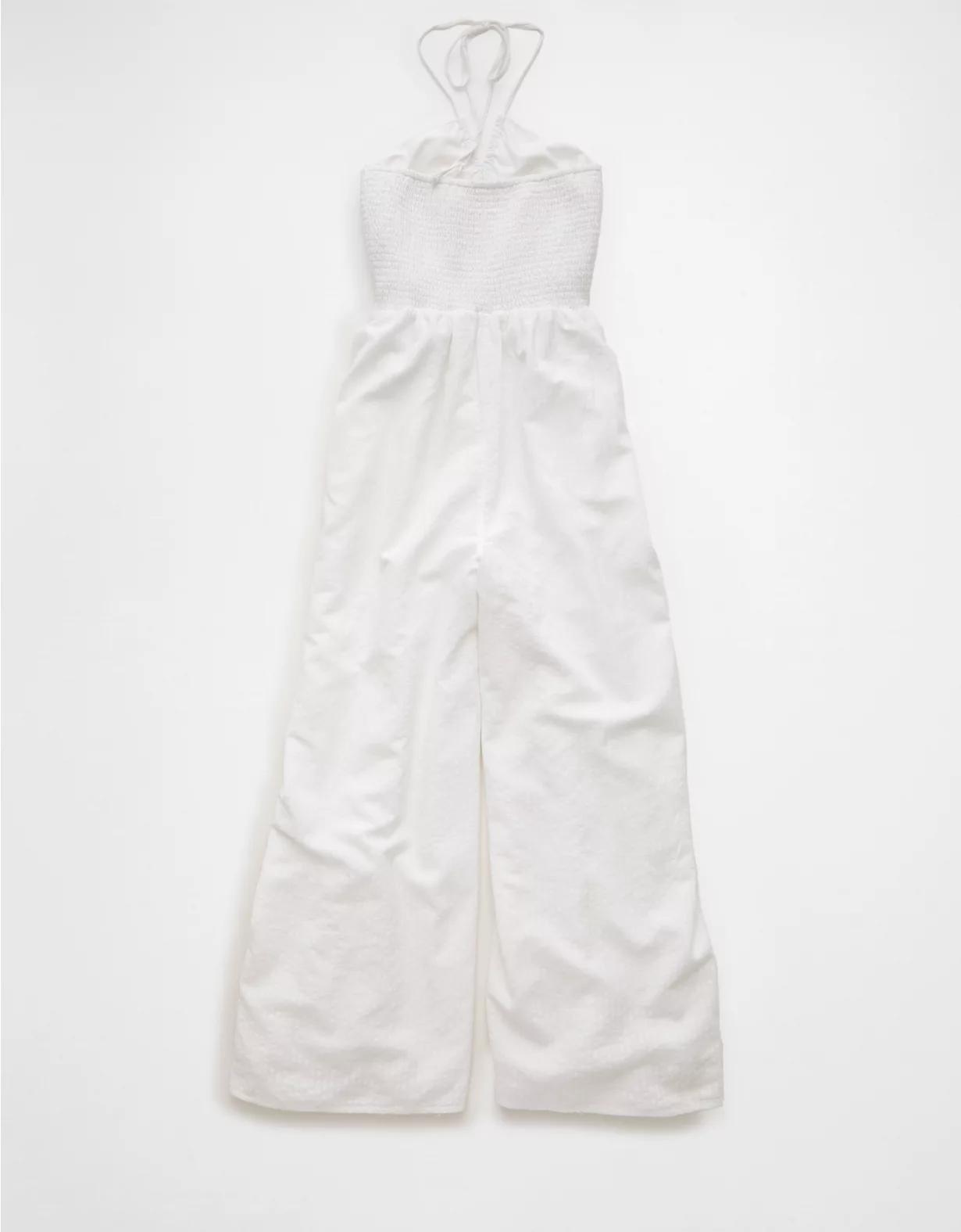 AE Cut-Out Halter Jumpsuit Product Image