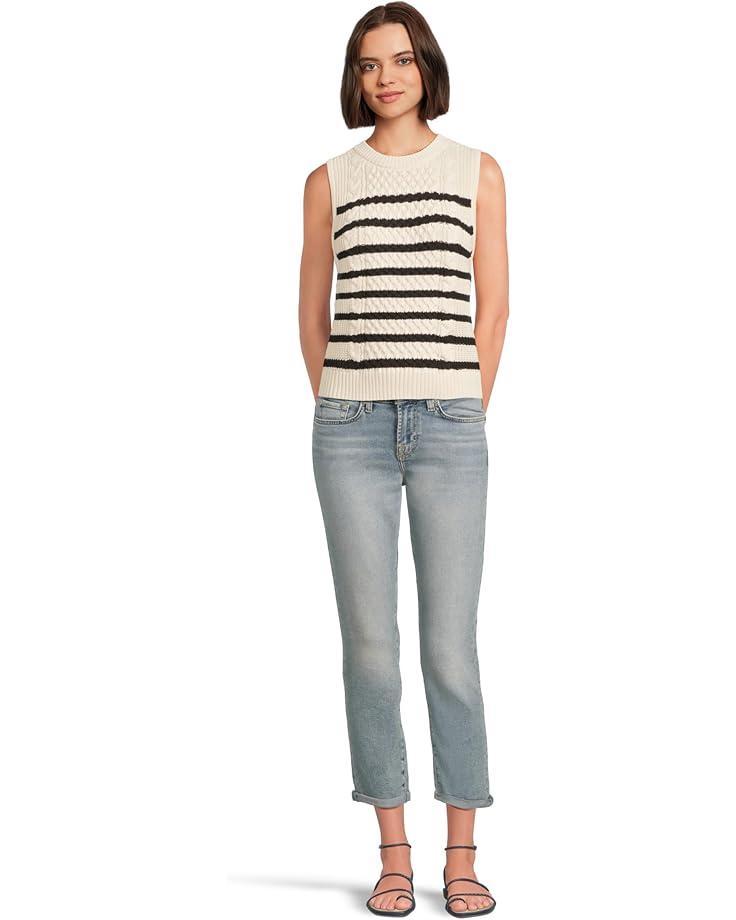 Wide Trim V-neck Sweater Product Image