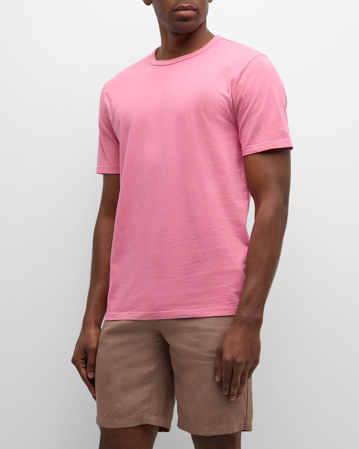 Mens Garment-Dyed Crewneck T-Shirt Product Image