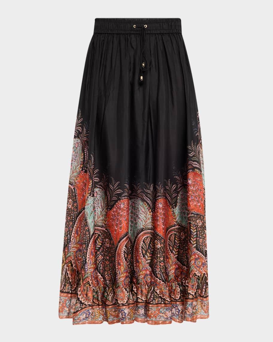 Rhiannon Ruffle Maxi Skirt Product Image