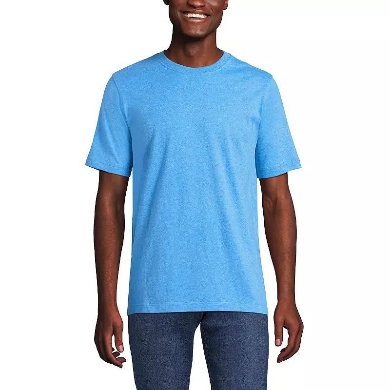 Men's Lands' End Super-T Short Sleeve T-Shirt, Size: Small, Deep Woodland Green Product Image