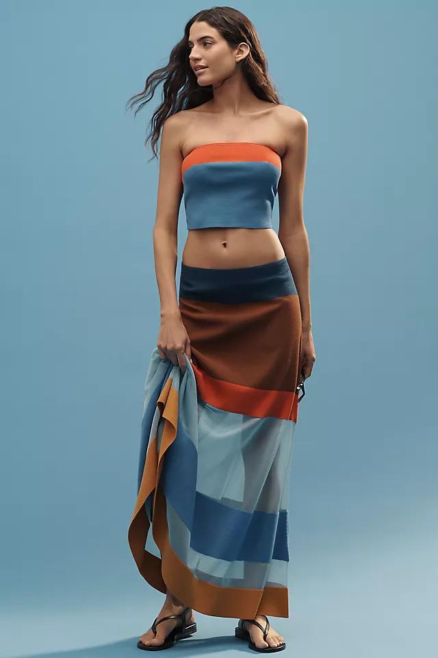 Maeve Knit Cropped Tube Top Product Image