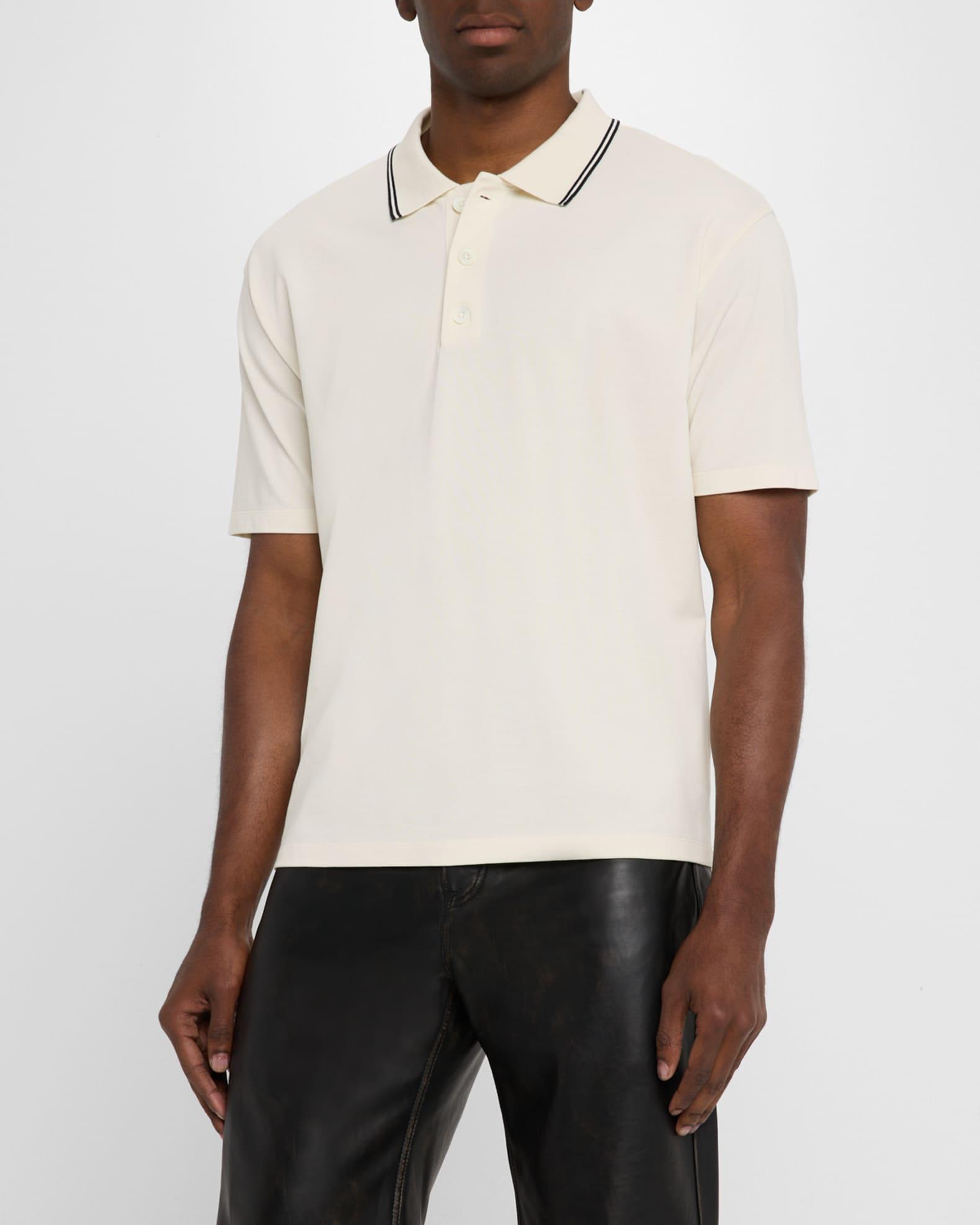 Mens Pique Polo Shirt Product Image