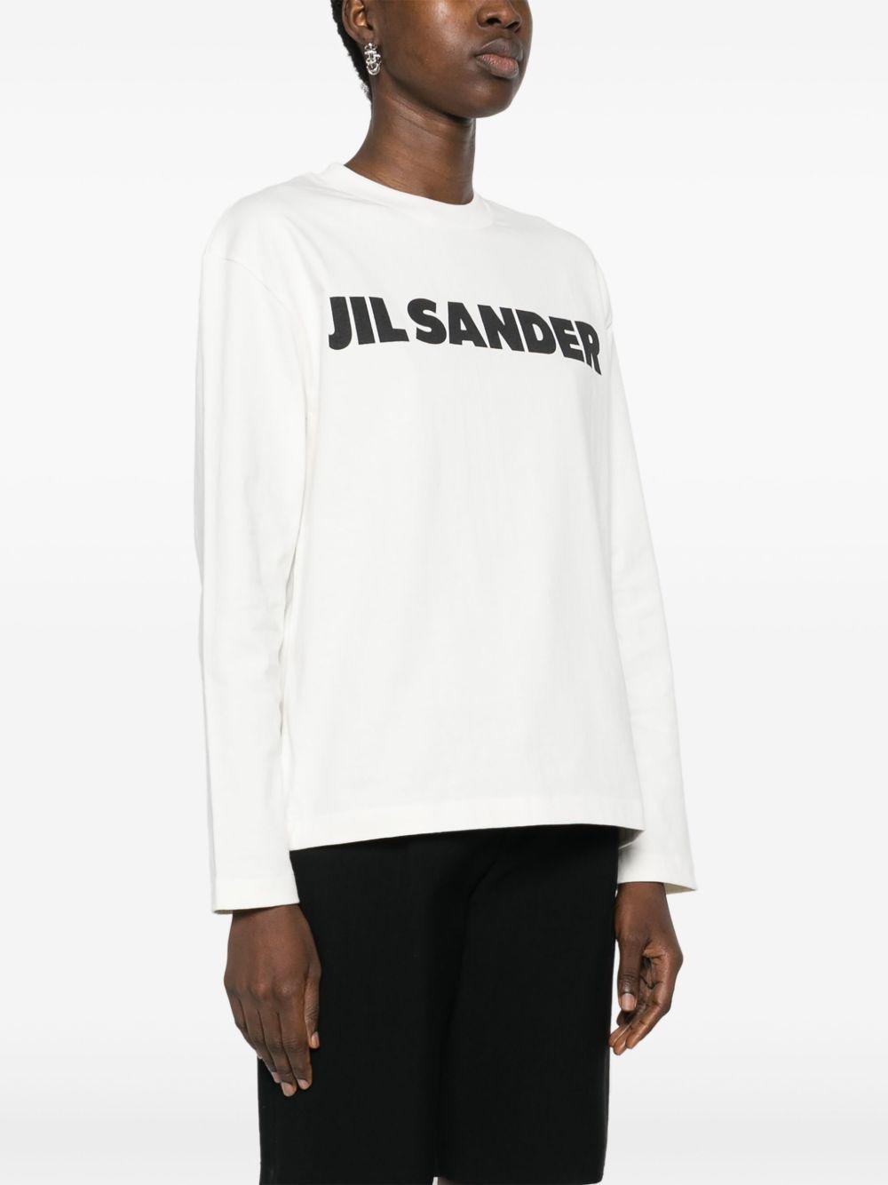 logo-print cotton sweatshirt Product Image