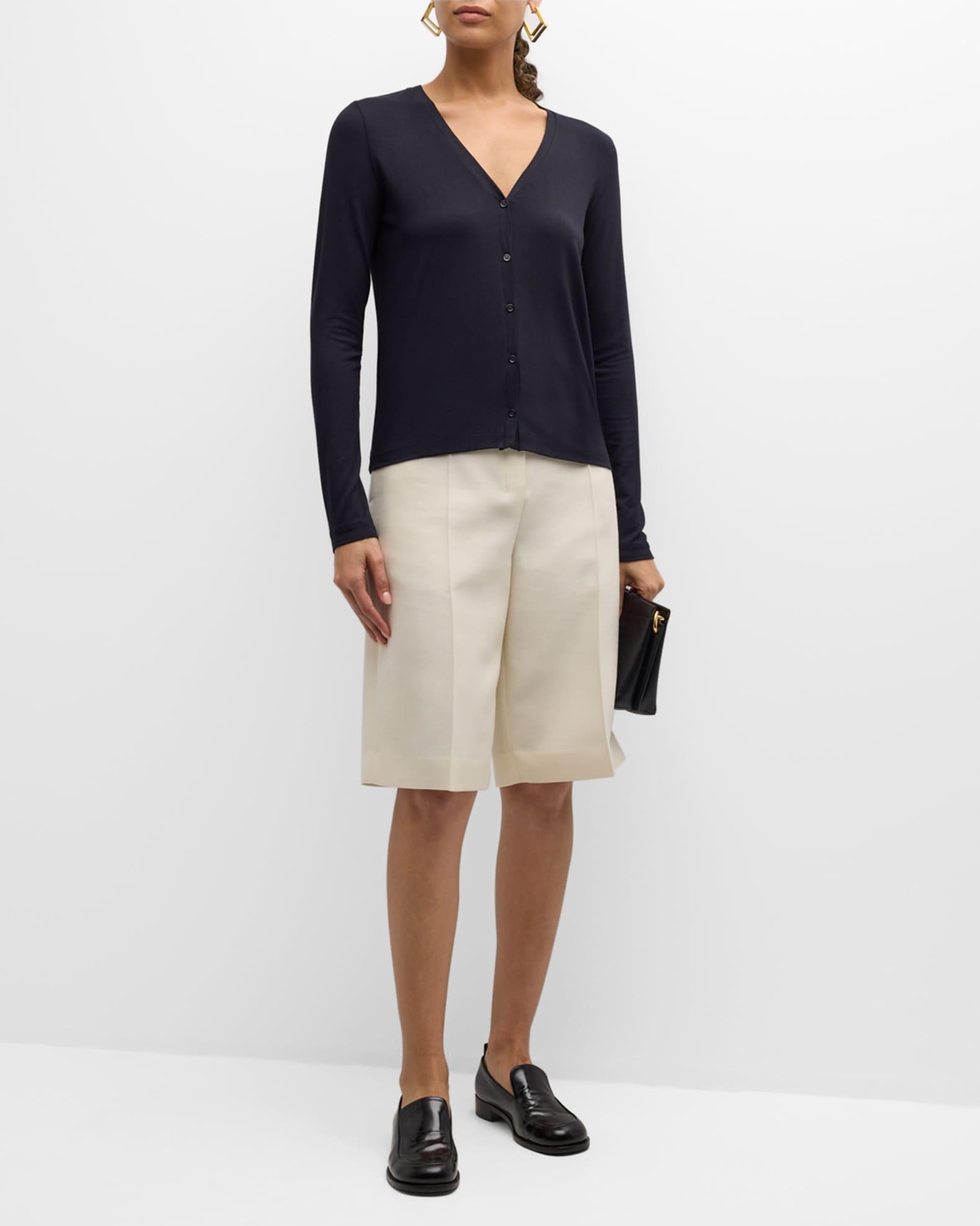Majestic Filatures Soft Touch V Neck Cardigan Product Image