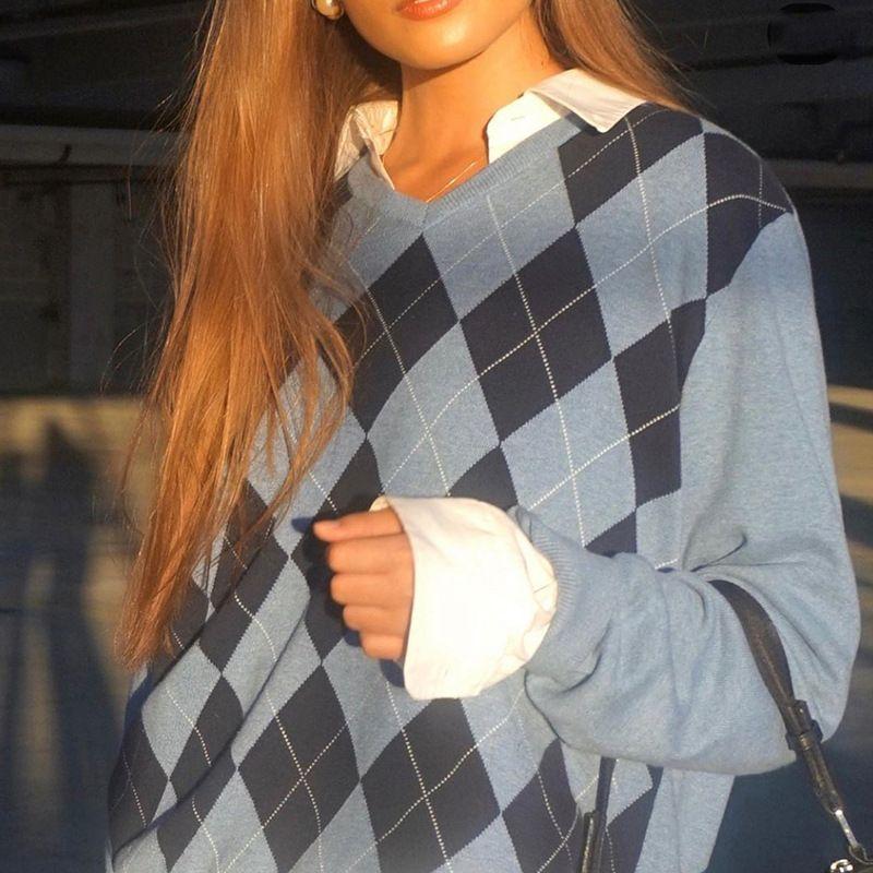 Argyle Sweater Product Image